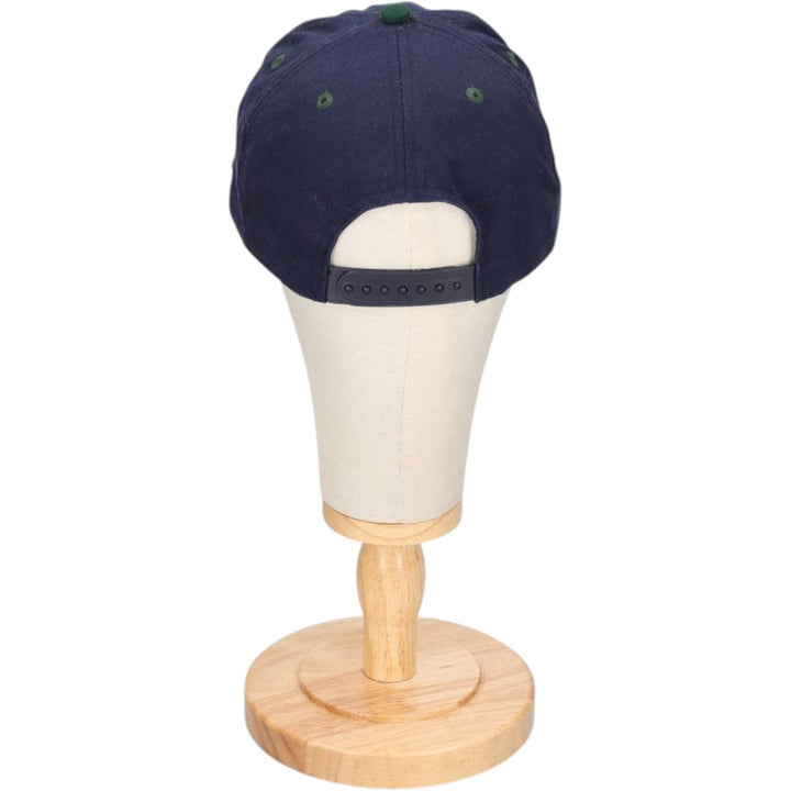 80s-90'S Otto John Deere Two-Tone Baseball Cap, 6-Panel Cap, One Size Fits All, Vintage polyester navy blue type Vintage Second Hand