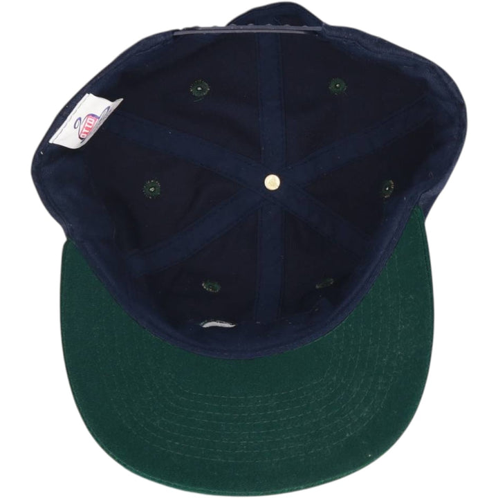 80s-90'S Otto John Deere Two-Tone Baseball Cap, 6-Panel Cap, One Size Fits All, Vintage polyester navy blue type Vintage Second Hand