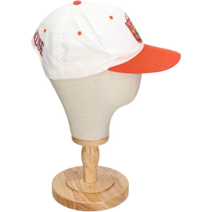 1990'S Toyota Advertising Two-Tone Baseball Cap, Made in USA, One Size Fits All, Vintage unclear white type Vintage Second Hand