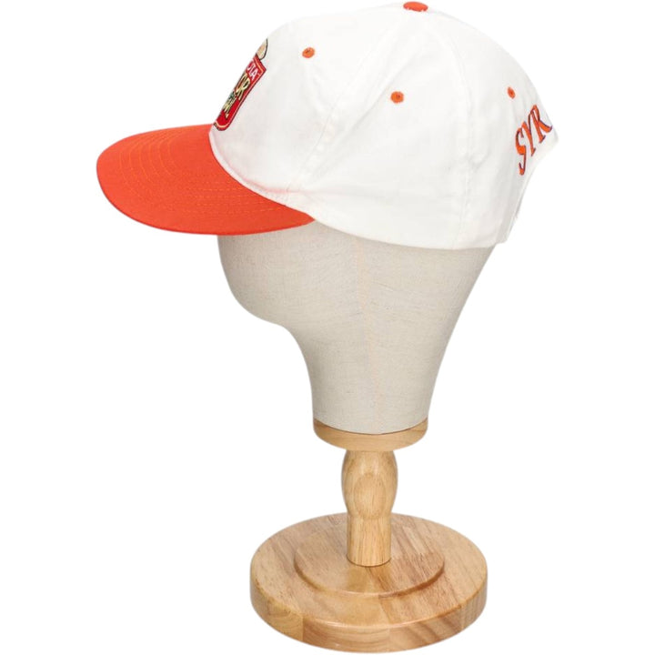 1990'S Toyota Advertising Two-Tone Baseball Cap, Made in USA, One Size Fits All, Vintage unclear white type Vintage Second Hand