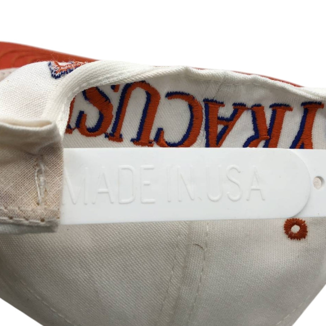 1990'S Toyota Advertising Two-Tone Baseball Cap, Made in USA, One Size Fits All, Vintage unclear white type Vintage Second Hand