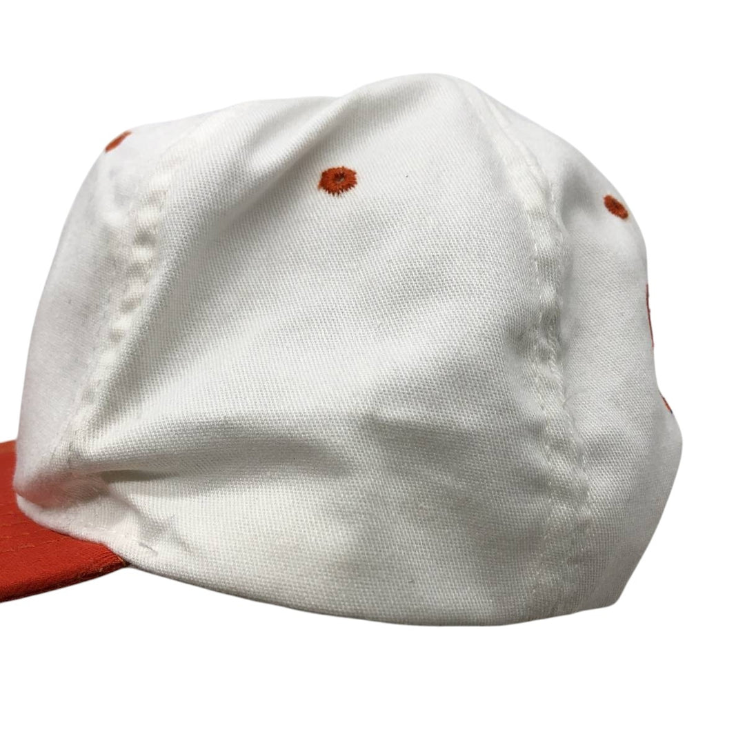 1990'S Toyota Advertising Two-Tone Baseball Cap, Made in USA, One Size Fits All, Vintage unclear white type Vintage Second Hand