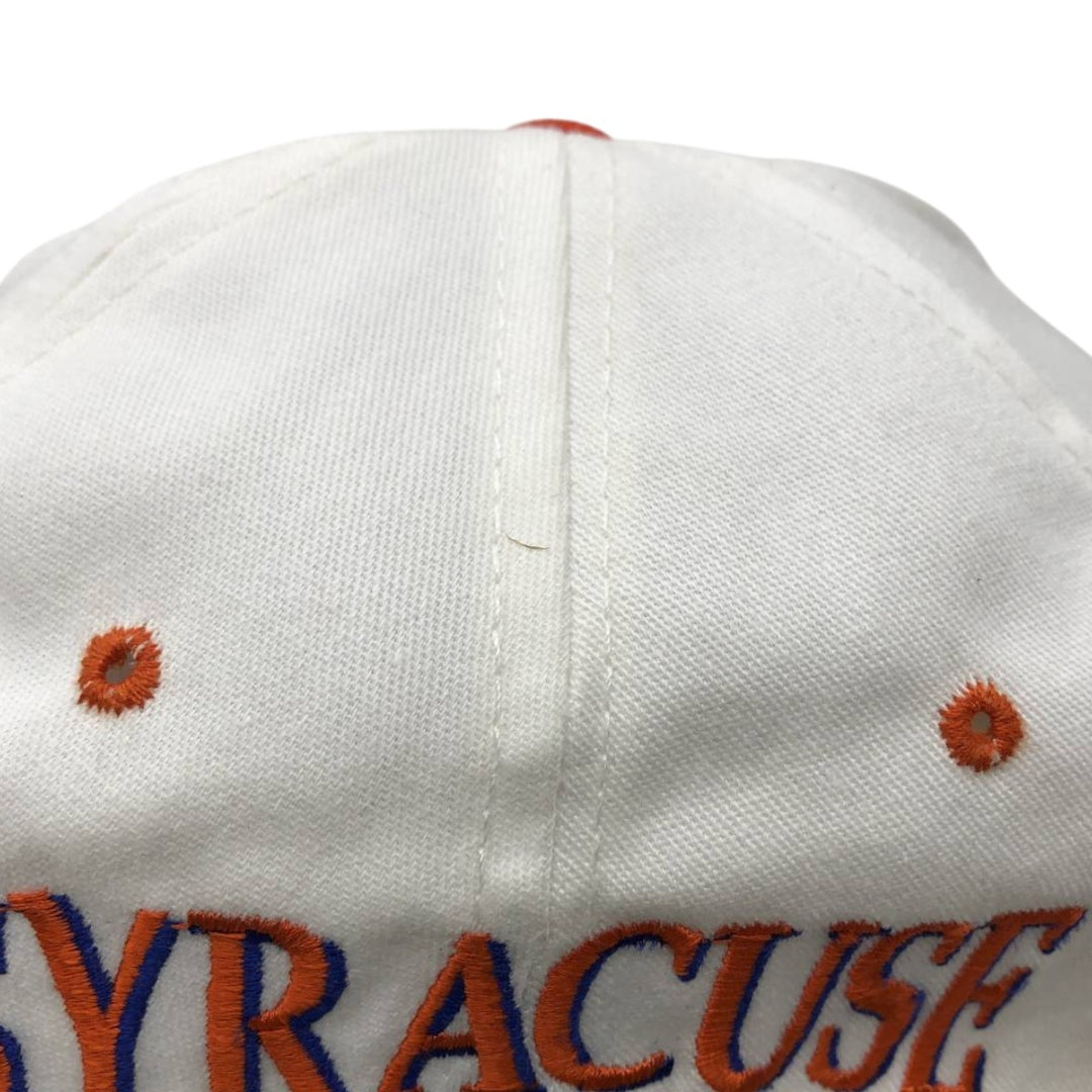 1990'S Toyota Advertising Two-Tone Baseball Cap, Made in USA, One Size Fits All, Vintage unclear white type Vintage Second Hand