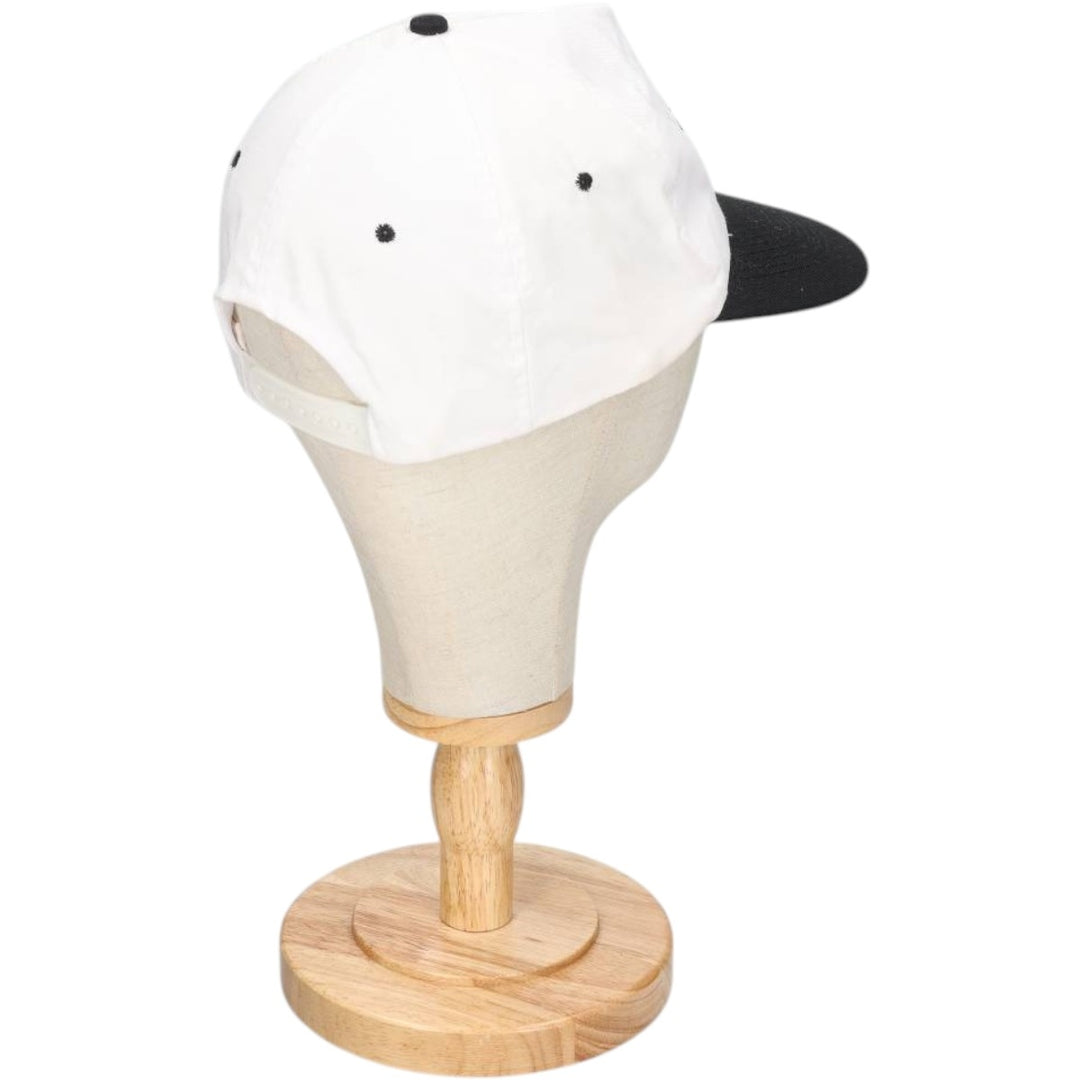 KC INSULATING SERVICES INC Advertising Two-Tone Baseball Cap (One Size Fits All) unclear white type Vintage Second Hand