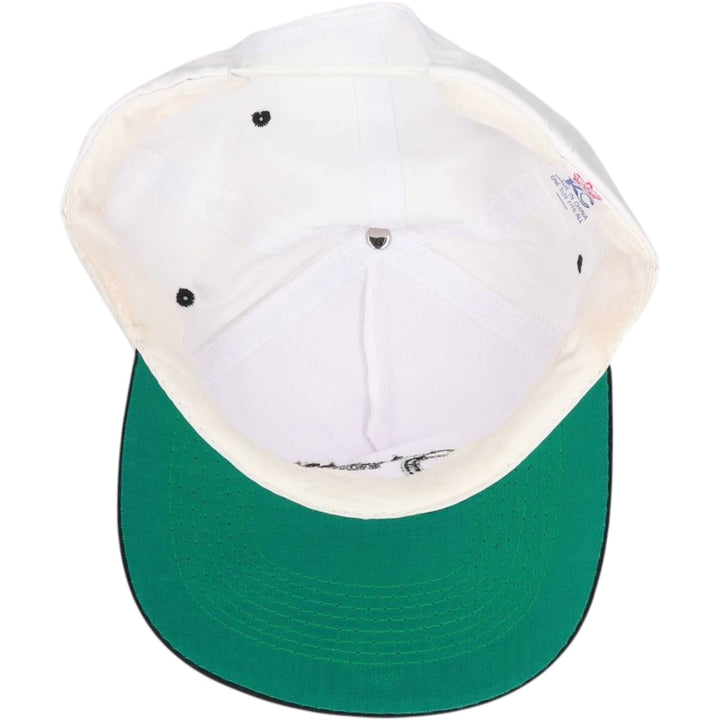KC INSULATING SERVICES INC Advertising Two-Tone Baseball Cap (One Size Fits All) unclear white type Vintage Second Hand