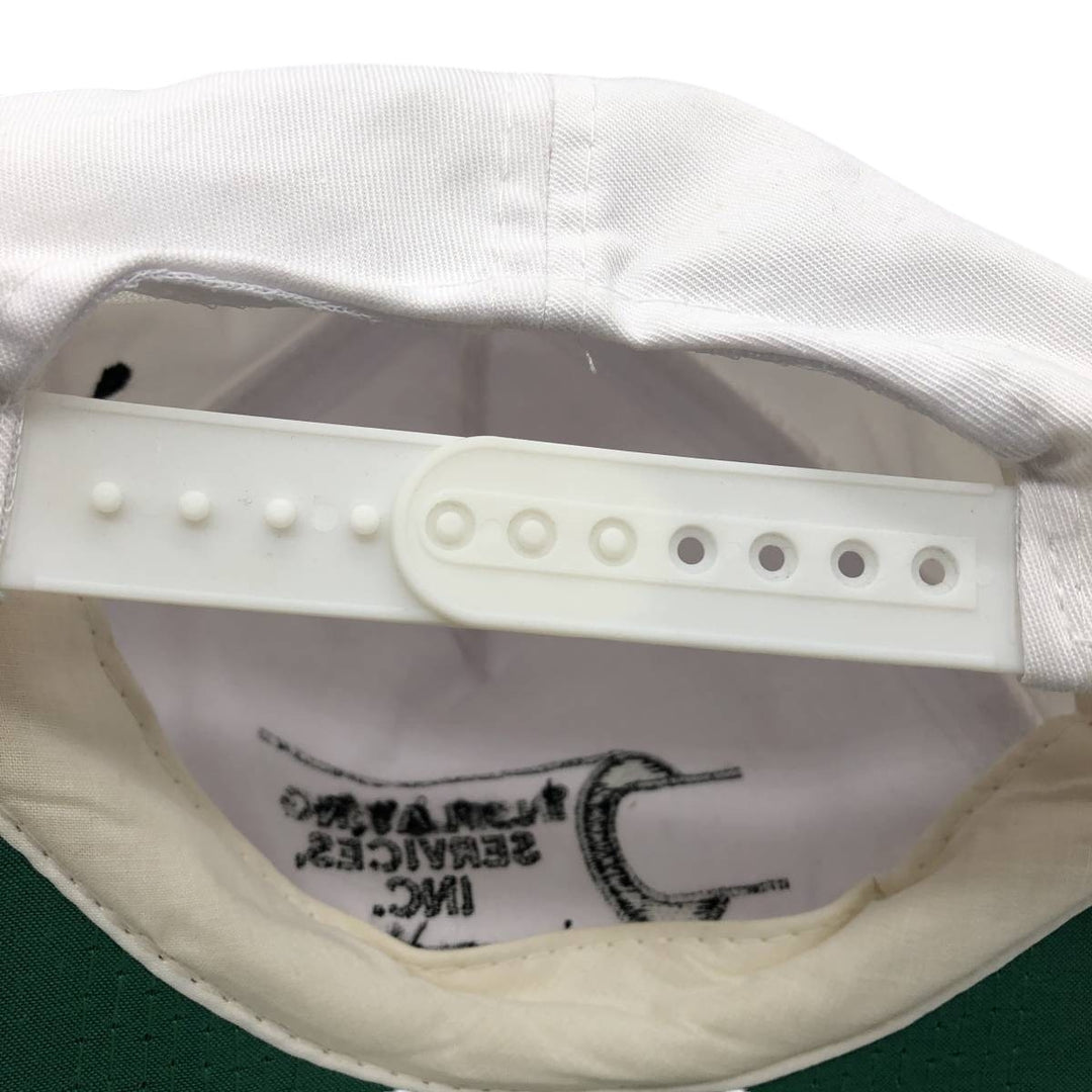 KC INSULATING SERVICES INC Advertising Two-Tone Baseball Cap (One Size Fits All) unclear white type Vintage Second Hand