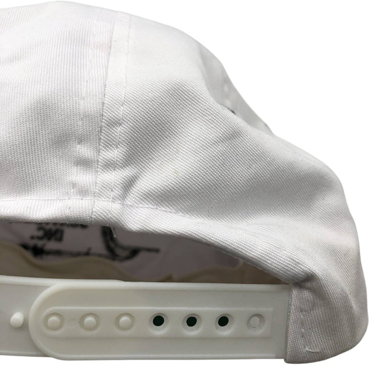 KC INSULATING SERVICES INC Advertising Two-Tone Baseball Cap (One Size Fits All) unclear white type Vintage Second Hand