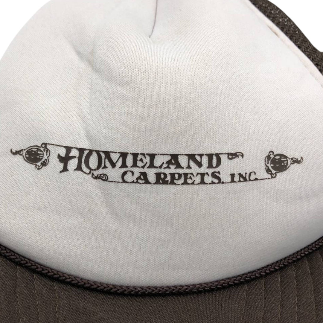 ~90'S CAPS'N STUFF Trucker Cap Mesh Cap One Size Fits All Vintage polyester brown type Vintage Second Hand