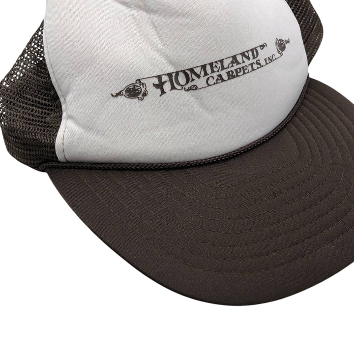 ~90'S CAPS'N STUFF Trucker Cap Mesh Cap One Size Fits All Vintage polyester brown type Vintage Second Hand
