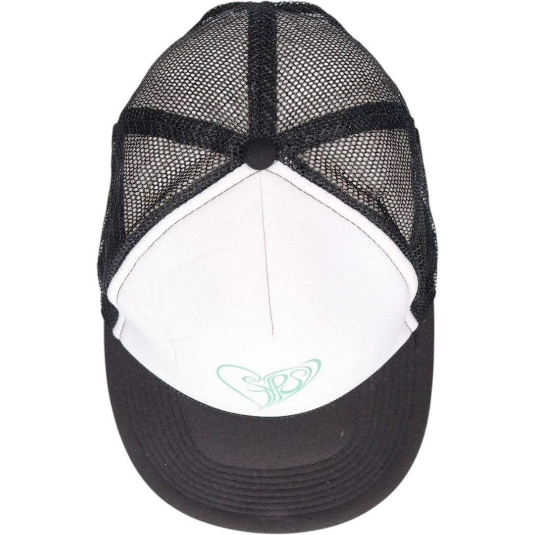 ~90'S OTTO Trucker Cap Mesh Cap One Size Fits All Vintage polyester black type Vintage Second Hand