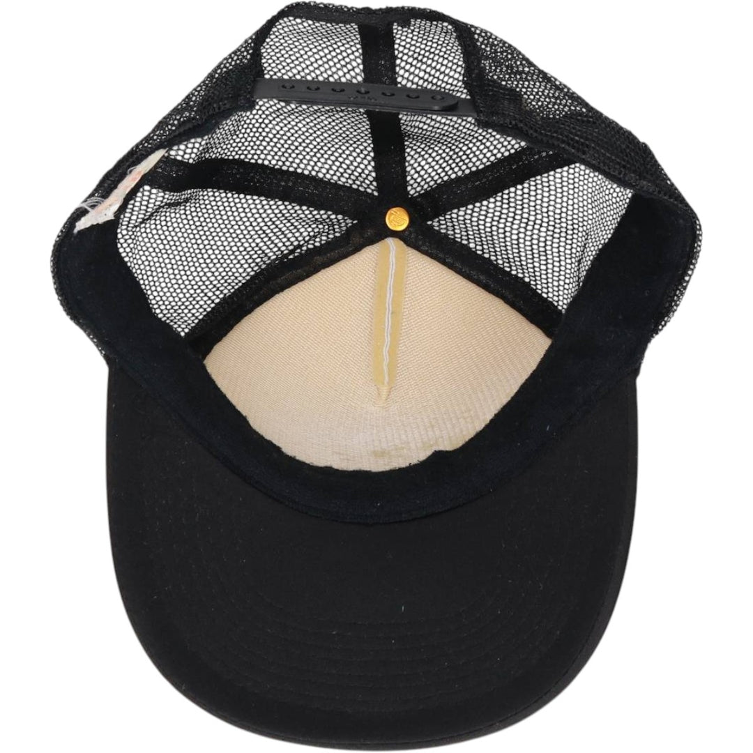 ~90'S OTTO Trucker Cap Mesh Cap One Size Fits All Vintage polyester black type Vintage Second Hand