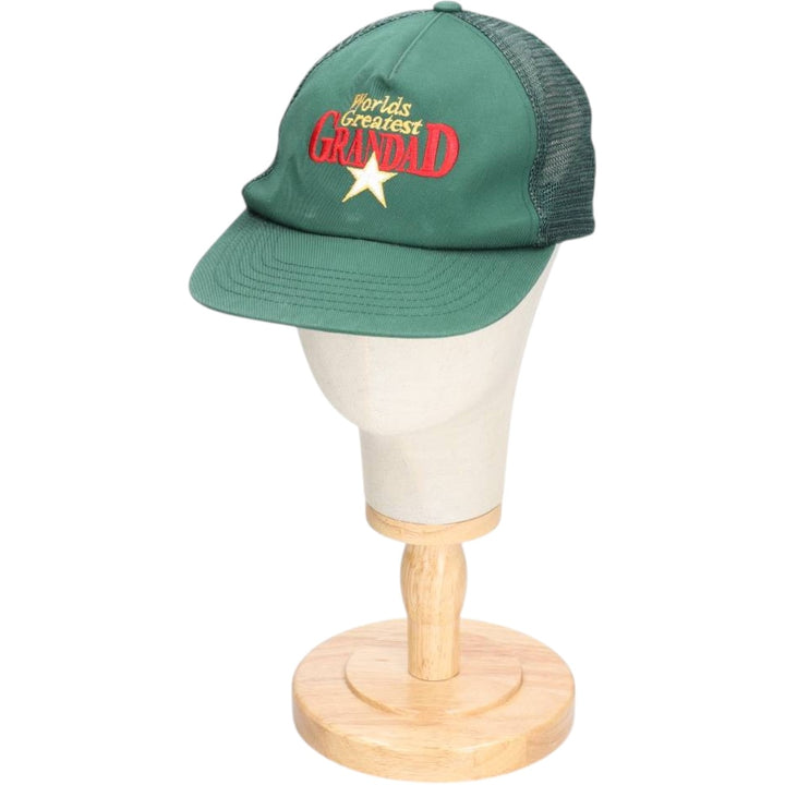 Signatures Tracker Cap Mesh Cap One Size Fits All unclear green type Vintage Second Hand