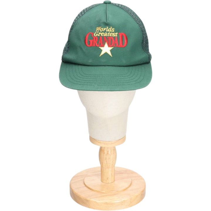 Signatures Tracker Cap Mesh Cap One Size Fits All unclear green type Vintage Second Hand