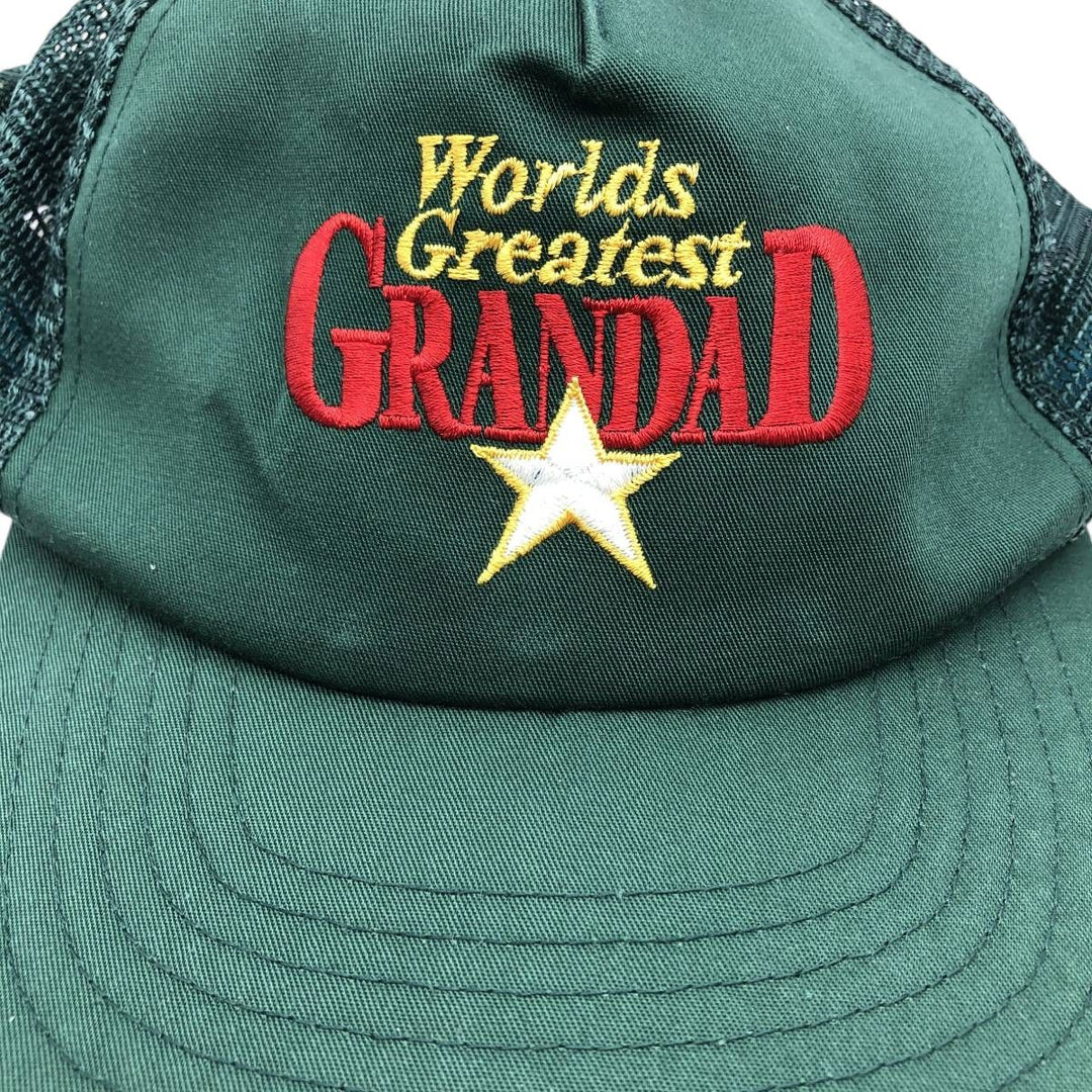 Signatures Tracker Cap Mesh Cap One Size Fits All unclear green type Vintage Second Hand