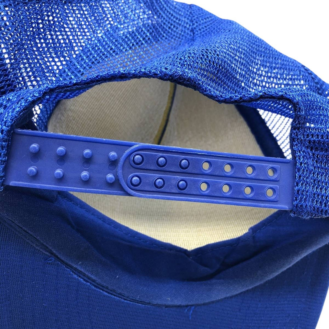 Tracker Cap Message Mesh Cap One Size Fits All unclear blue type Vintage Second Hand