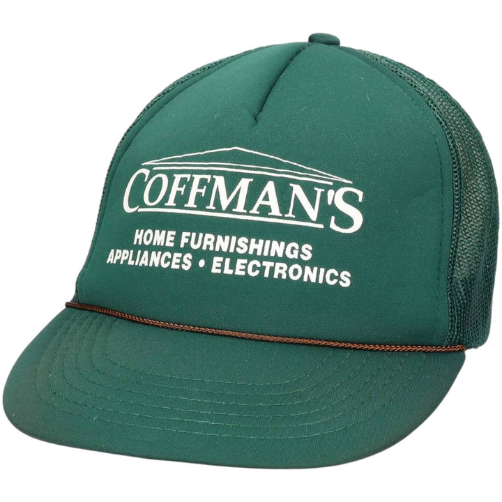 Trucker cap, mesh cap, free size unclear green type Vintage Second Hand