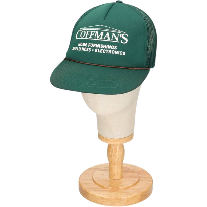 Trucker cap, mesh cap, free size unclear green type Vintage Second Hand