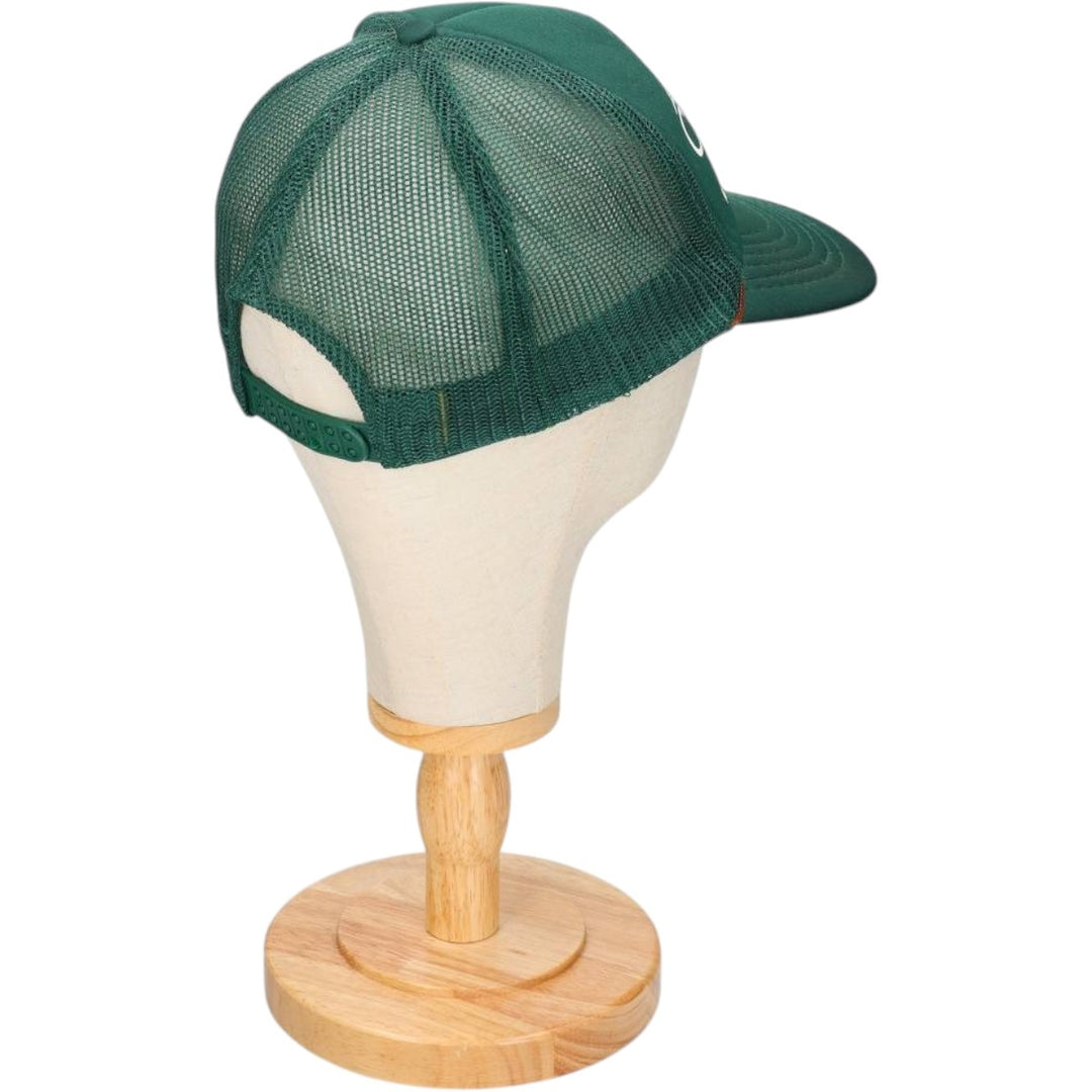 Trucker cap, mesh cap, free size unclear green type Vintage Second Hand