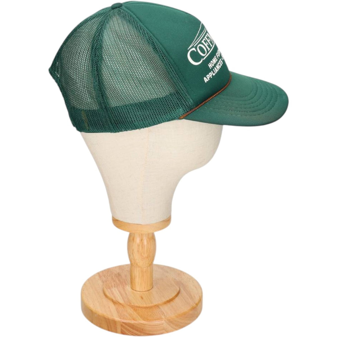 Trucker cap, mesh cap, free size unclear green type Vintage Second Hand