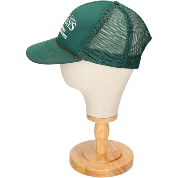 Trucker cap, mesh cap, free size unclear green type Vintage Second Hand