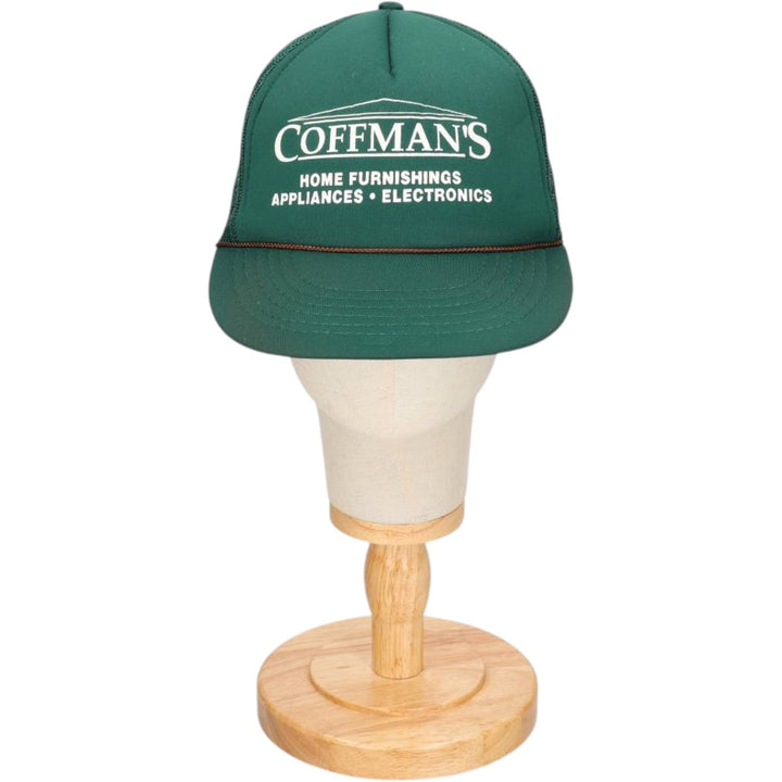 Trucker cap, mesh cap, free size unclear green type Vintage Second Hand