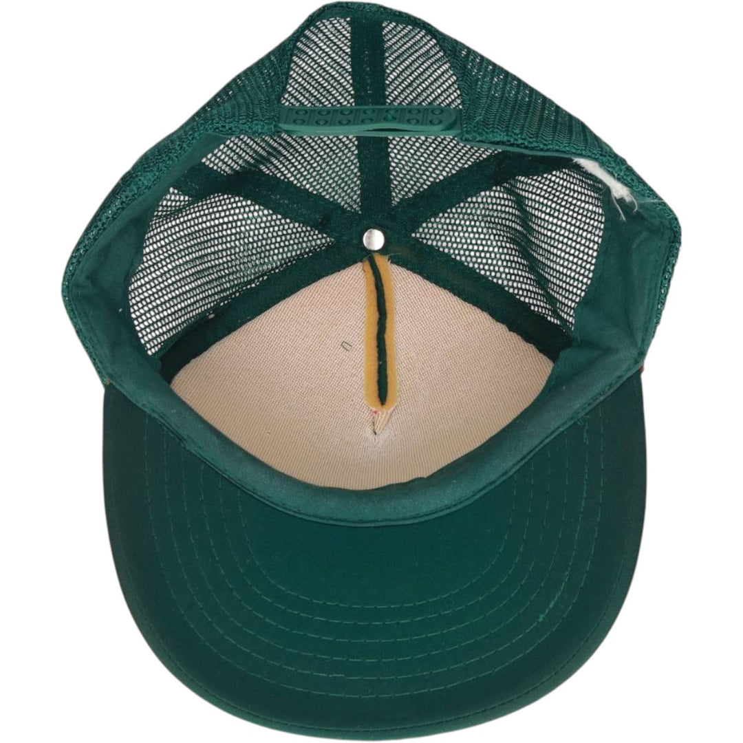Trucker cap, mesh cap, free size unclear green type Vintage Second Hand