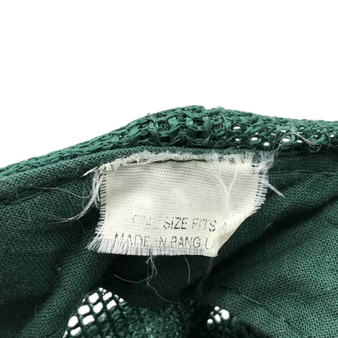 Trucker cap, mesh cap, free size unclear green type Vintage Second Hand