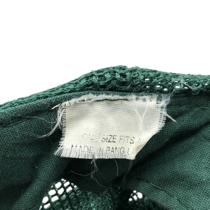 Trucker cap, mesh cap, free size unclear green type Vintage Second Hand