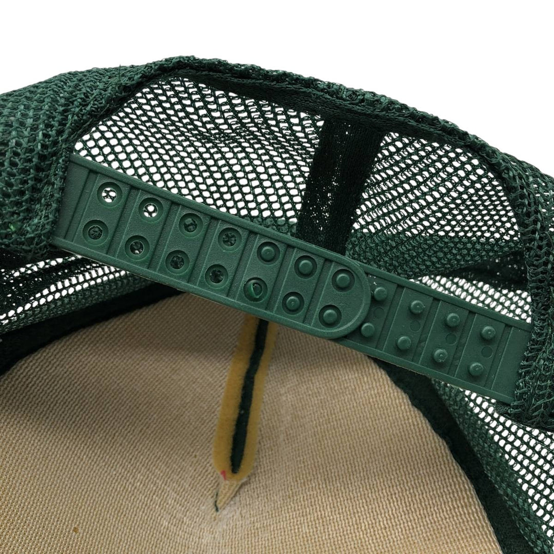 Trucker cap, mesh cap, free size unclear green type Vintage Second Hand