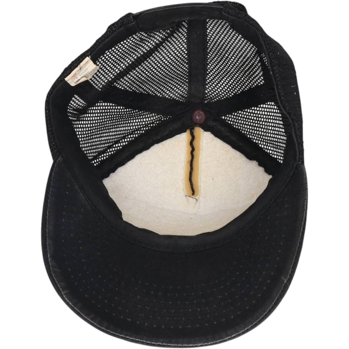 YUPOONG Eagle Pattern American Flag Pattern Trucker Cap Mesh Cap One Size Fits All cotton black type Vintage Second Hand
