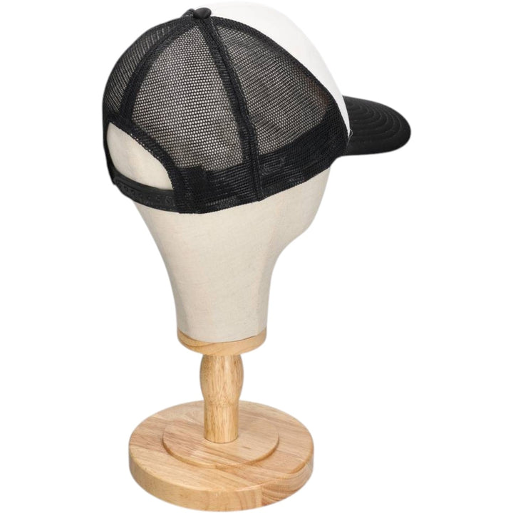 2000'S NISSUN Charlie's Angels Full Throttle Movie Fire Pattern Mesh Cap (One Size Fits All) unclear black type Vintage Second Hand