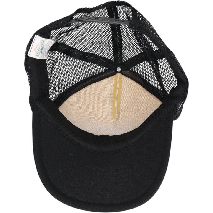 2000'S NISSUN Charlie's Angels Full Throttle Movie Fire Pattern Mesh Cap (One Size Fits All) unclear black type Vintage Second Hand