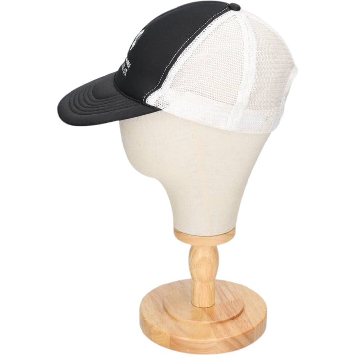 KC LONDON SALVAGE and TRADING CO. LTD. Two-tone Trucker Cap Mesh Cap One Size Fits All polyester black type Vintage Second Hand