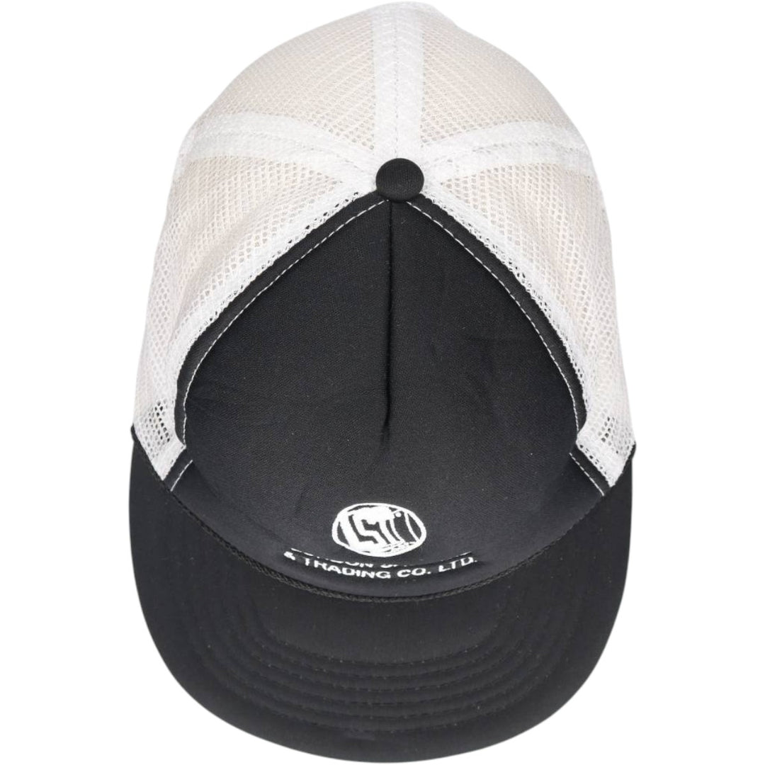 KC LONDON SALVAGE and TRADING CO. LTD. Two-tone Trucker Cap Mesh Cap One Size Fits All polyester black type Vintage Second Hand