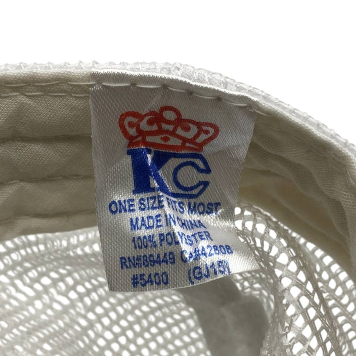 KC LONDON SALVAGE and TRADING CO. LTD. Two-tone Trucker Cap Mesh Cap One Size Fits All polyester black type Vintage Second Hand