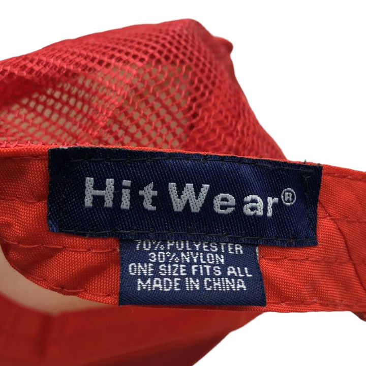 Hit Wear Microsoft Tracker Cap Advertising Mesh Cap One Size Fits All polyester red type Vintage Second Hand