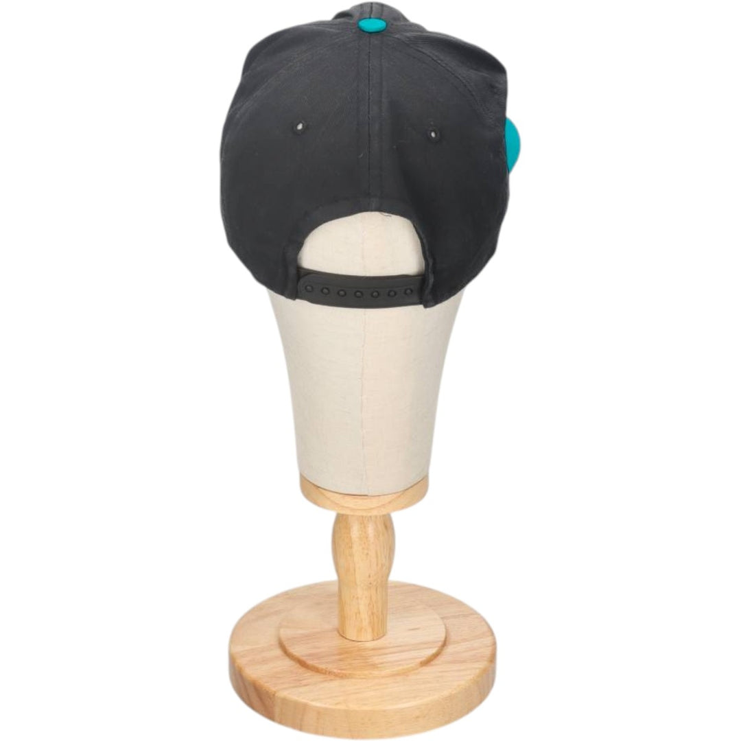 90'S McDonald's Two-Tone Advertising Baseball Cap, 6-Panel Cap, One Size Fits All, Vintage unclear black type Vintage Second Hand