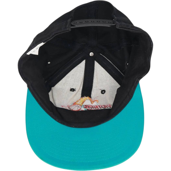 90'S McDonald's Two-Tone Advertising Baseball Cap, 6-Panel Cap, One Size Fits All, Vintage unclear black type Vintage Second Hand