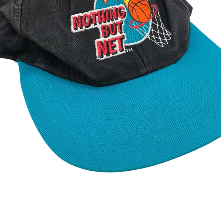 90'S McDonald's Two-Tone Advertising Baseball Cap, 6-Panel Cap, One Size Fits All, Vintage unclear black type Vintage Second Hand