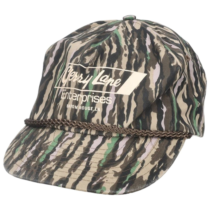 NISSUN Trucker Cap, Camouflage Pattern, Tiger Stripe Camo, Baseball Cap, One Size Fits All unclear Khaki type Vintage Second Hand