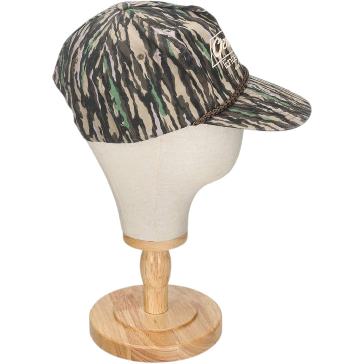 NISSUN Trucker Cap, Camouflage Pattern, Tiger Stripe Camo, Baseball Cap, One Size Fits All unclear Khaki type Vintage Second Hand