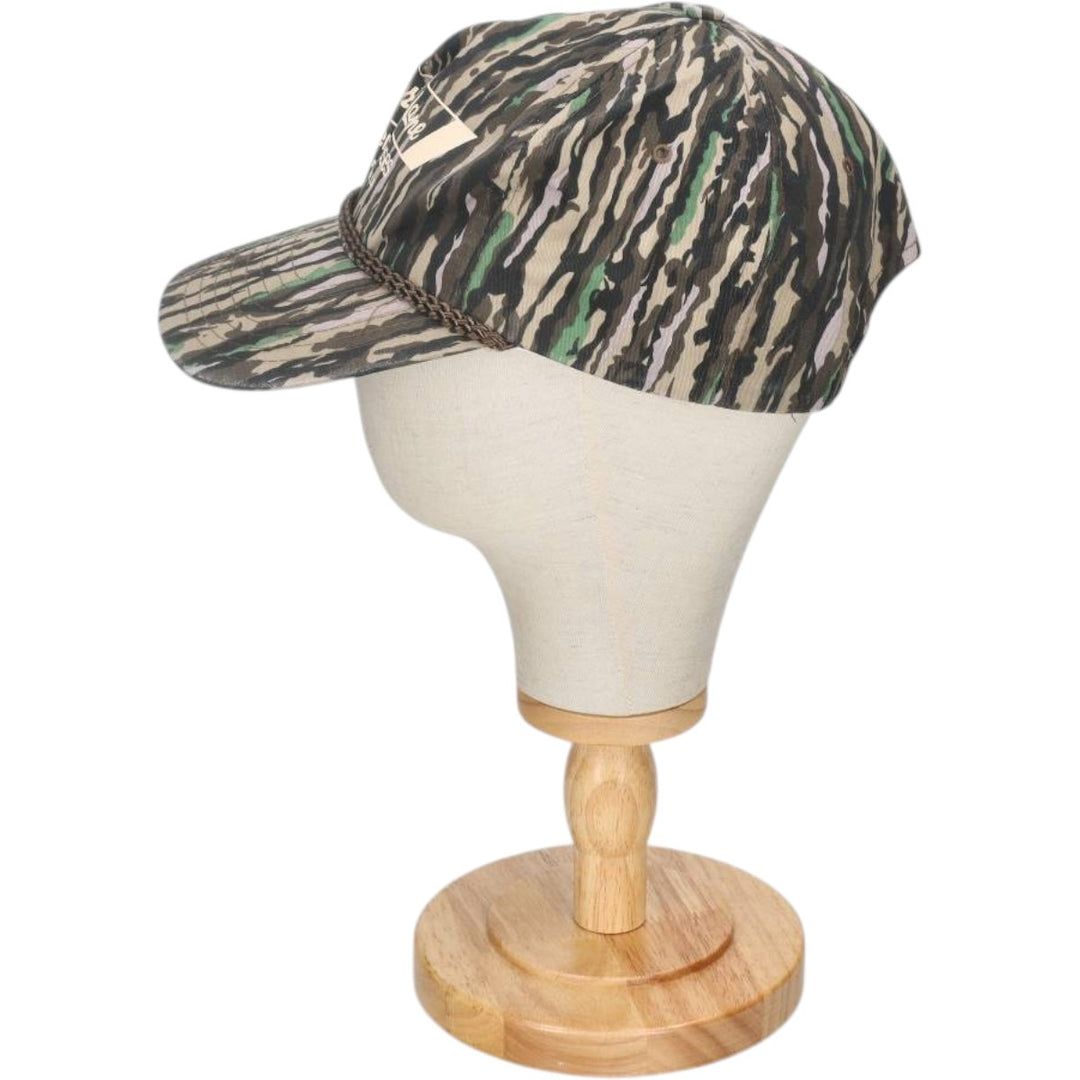 NISSUN Trucker Cap, Camouflage Pattern, Tiger Stripe Camo, Baseball Cap, One Size Fits All unclear Khaki type Vintage Second Hand