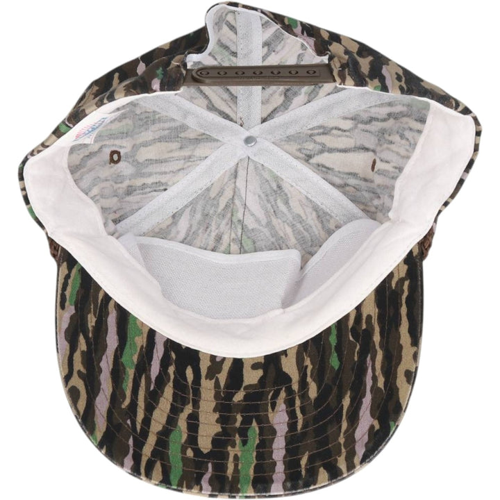 NISSUN Trucker Cap, Camouflage Pattern, Tiger Stripe Camo, Baseball Cap, One Size Fits All unclear Khaki type Vintage Second Hand