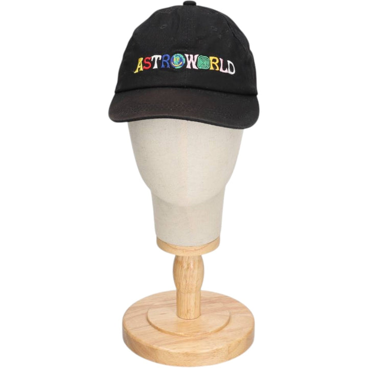 Travis Scott ASTROWORLD Baseball Cap, 6-Panel Cap, One Size Fits All unclear black type Vintage Second Hand