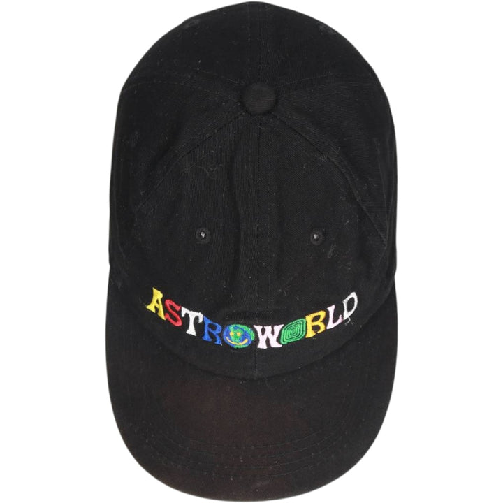 Travis Scott ASTROWORLD Baseball Cap, 6-Panel Cap, One Size Fits All unclear black type Vintage Second Hand