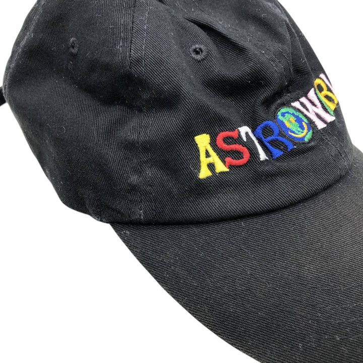 Travis Scott ASTROWORLD Baseball Cap, 6-Panel Cap, One Size Fits All unclear black type Vintage Second Hand