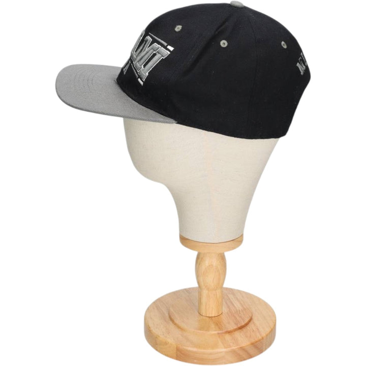 MIAMI Two-Tone Baseball Cap, 6-Panel Cap, One Size Fits All unclear black type Vintage Second Hand