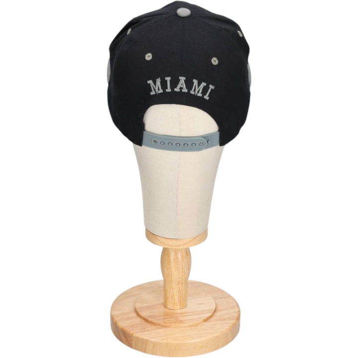 MIAMI Two-Tone Baseball Cap, 6-Panel Cap, One Size Fits All unclear black type Vintage Second Hand
