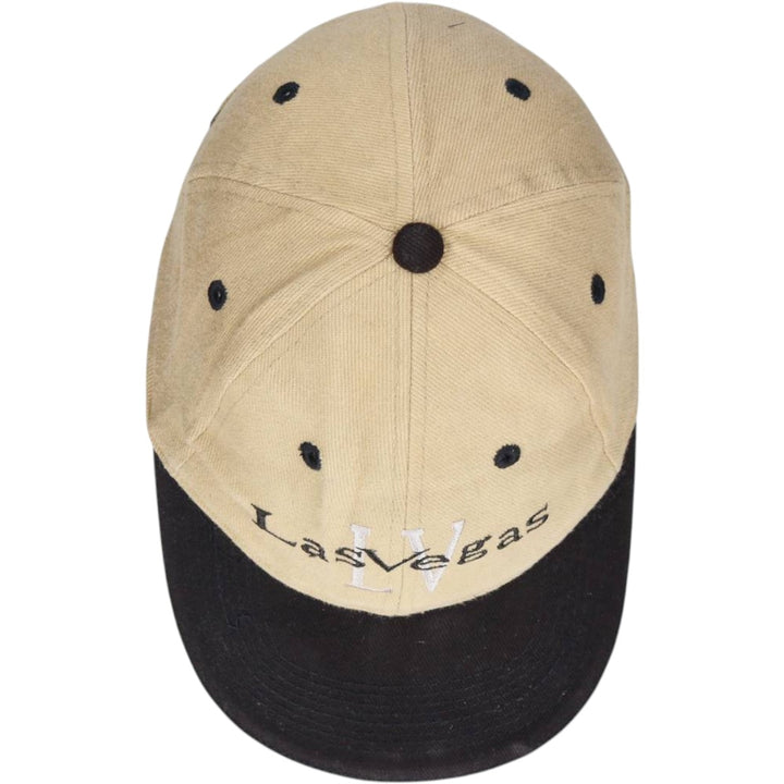 CENTURY TRADING Two-Tone Baseball Cap, 6-Panel Cap, One Size Fits All cotton Beige type Vintage Second Hand
