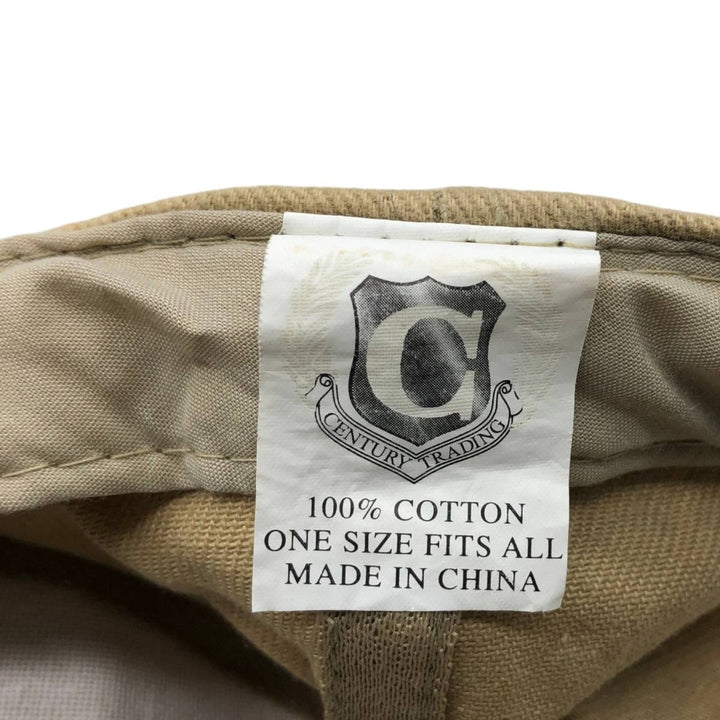 CENTURY TRADING Two-Tone Baseball Cap, 6-Panel Cap, One Size Fits All cotton Beige type Vintage Second Hand
